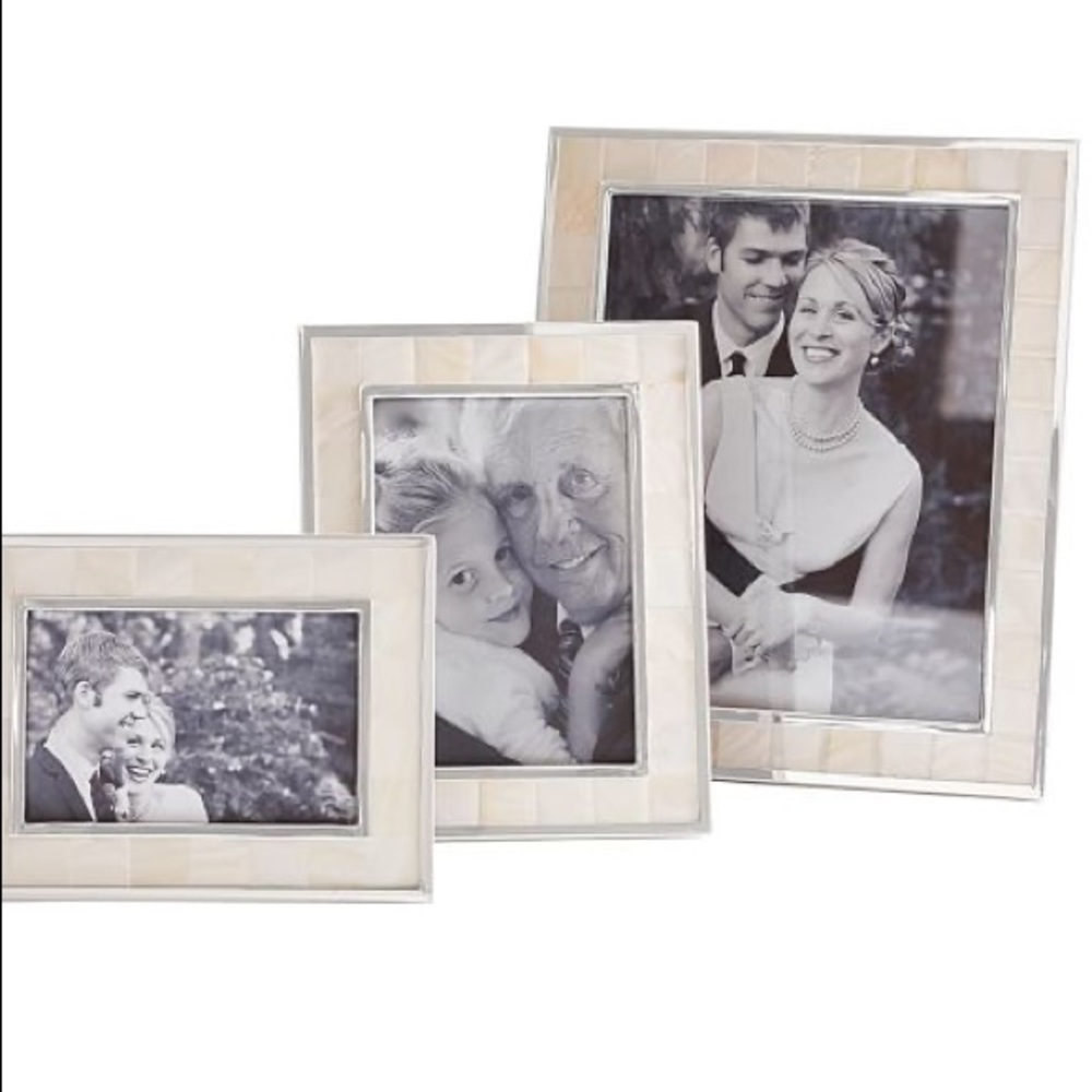 POTTERY BARN Mother-Of-Pearl Frame - Picture 2 of 9